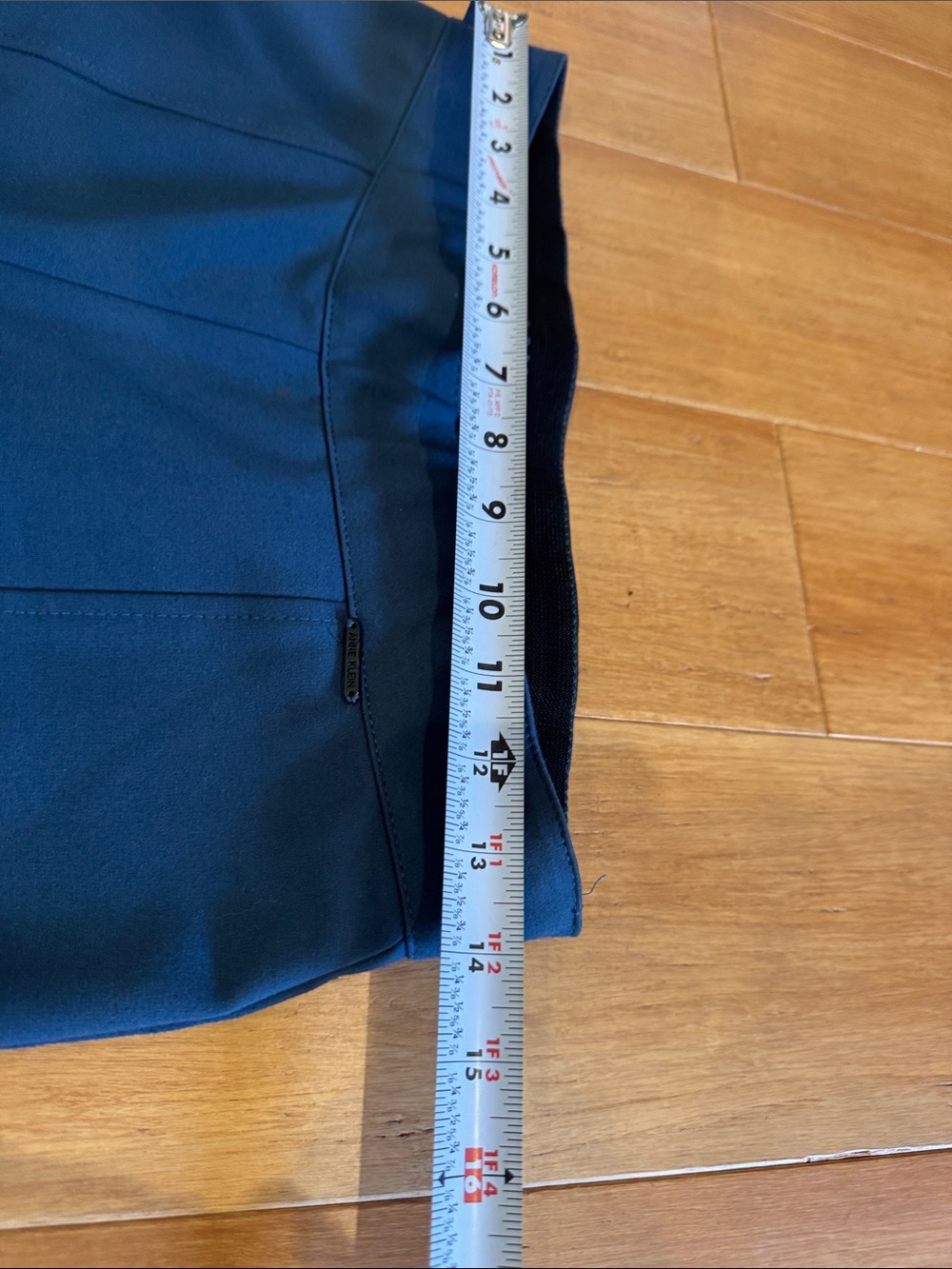Ann Taylor Teal-Like Slim Dress Pants - Picture 4 of 4